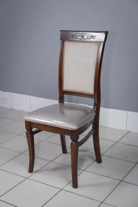 Стул кухонный Эдем венге. Сиденье велюр.