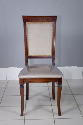 Стул кухонный Эдем венге. Сиденье велюр.