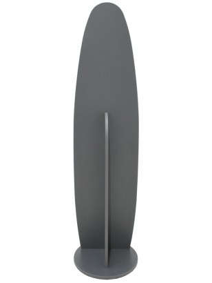 Зеркало напольное Стелла 1 (157,8х40,4х50,4) в классическом стиле, графит темный