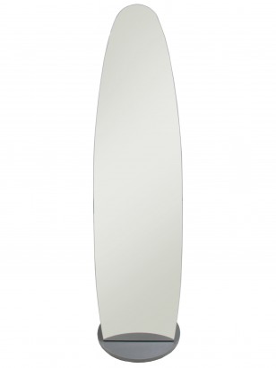 Зеркало напольное Стелла 1 (157,8х40,4х50,4) в классическом стиле, графит темный