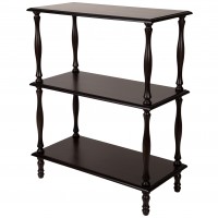 Этажерка П 9 (87х68х34) в классическом стиле, венге Этажерка П 9 (87х68х34) в классическом стиле, венге