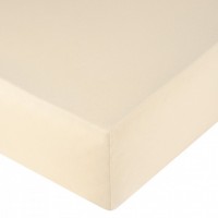 Простынь на резинке трикотажная PT cappuccino, 90х200 капучино арт. PT cappuccino