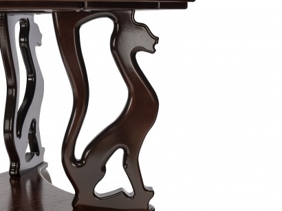 Стол журнальный Багира (59х120х60) в классическом стиле, орех