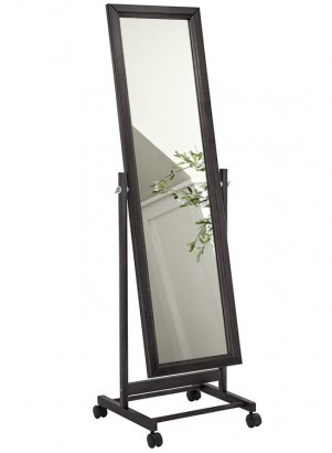 Зеркало напольное BeautyStyle 27 (135х42,5х35) в классическом стиле, венге