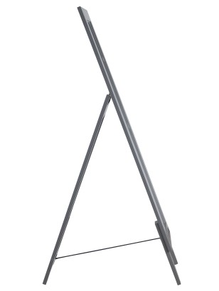 Зеркало напольное BeautyStyle 1 (130х35х45) в классическом стиле, серый графит