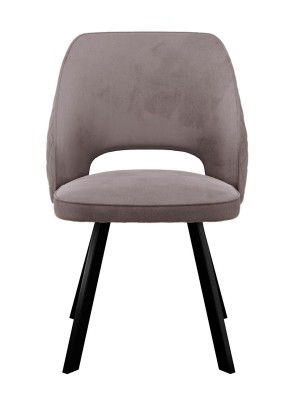 Стул DikLine 274 поворотный Z48 капучино, ножки черные