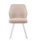 Стул DikLine 232 поворотный B03 BEIGE, ножки белые