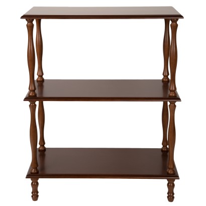 Этажерка П 9 (87х68х34) в классическом стиле, средне-коричневый