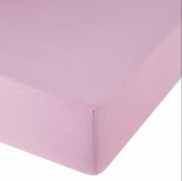 Простынь на резинке трикотажная PT lavanda, 90x200 лавандовый арт. PT lavanda