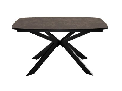 Стол DikLine B140 хромикс бронза/ опоры черные