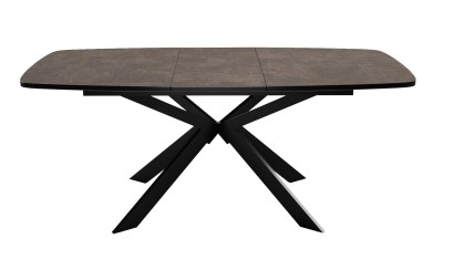 Стол DikLine B140 хромикс бронза/ опоры черные