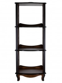 Этажерка-стеллаж Джульетта 3 уровня, Л (131х50х40,4) в классическом стиле, орех Этажерка-стеллаж Джульетта 3 уровня, Л (131х50х40,4) в классическом стиле, орех