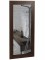 Зеркало навесное Берже 24 (90х55х1,6) в классическом стиле, темно-коричневый
