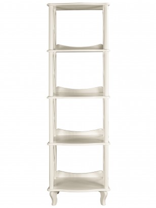 Этажерка-стеллаж Джульетта 4 уровня, Л (169х50х40,4) в классическом стиле, дуб шампань