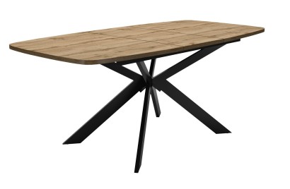 Стол DikLine B140 Дуб Галифакс (ЛДСП EGGER)/опоры черные