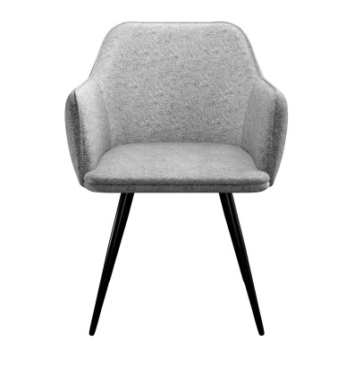 Стул DikLine 277 поворотный NS10 GREY, ножки черные