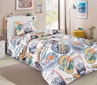 Комплект постельного белья КПБ Детский сатин 1.5 сп., 2 сп., евро, семейный арт. DS-136