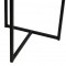 Стол журнальный BeautyStyle 11 (51х55х55) в стиле лофт, белый, бук