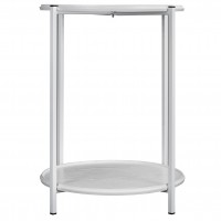 Стол журнальный BeautyStyle 21 (60,5х47х47) в стиле лофт, белый, бук Стол журнальный BeautyStyle 21 (60,5х47х47) в стиле лофт, белый, бук