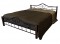Кровать Сартон 1 (160) (85,5х160х212,5) в стиле прованс, средне-коричневый