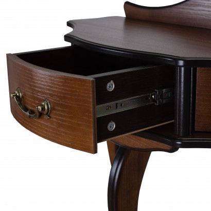 Консоль Джульетта Л (85х80х34) в классическом стиле, орех