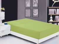 Простынь на резинке Софткоттон PRMF-07, 90x200 салатовая арт. PRMF-07