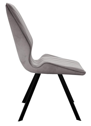 Стул DikLine 243 B5 LATTE поворотный/ ножки черные