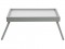 Столик-поднос Селена (25,5х54х34) в скандинавском стиле, серый