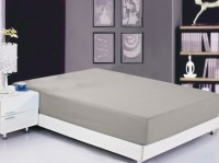 Простынь на резинке Софткоттон PRMF-06, 90x200 серая арт. PRMF-06