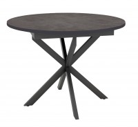 Стол DikLine RDB100X хромикс бронза/ черный/опоры XR  черные