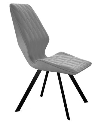 Стул DikLine 243 B22 GREY поворотный/ ножки черные