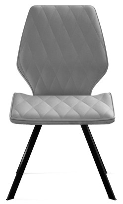 Стул DikLine 243 B22 GREY поворотный/ ножки черные