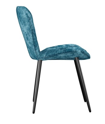 Стул DikLine 303 M19 бирюза, ножки черные