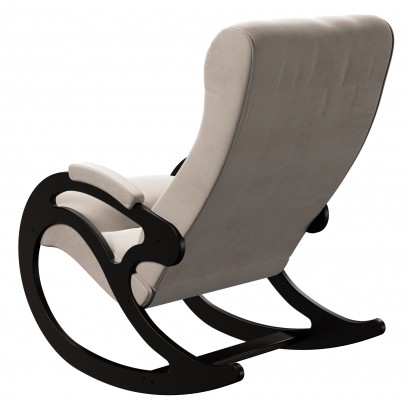 Кресло-качалка Каула Ткань (90,5х57х93,5) в скандинавском стиле, махх 100, венге