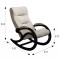 Кресло-качалка Каула Ткань (90,5х57х93,5) в скандинавском стиле, махх 100, венге