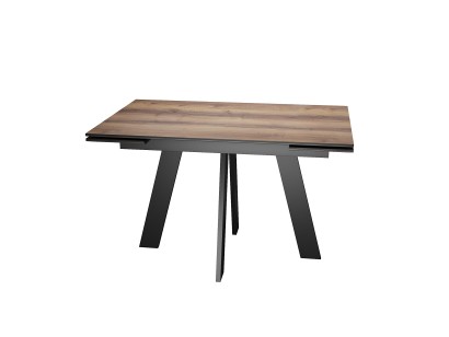 Стол обеденный WINGS Дуб делано/Черный, Черный