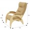 Кресло для отдыха Модель 41 б/л Ткань, каркас (92х59х92) в скандинавском стиле, мальта 03, дуб шампань