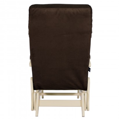 Кресло-маятник Модель 68 (100х55х88) в скандинавском стиле, maxx235, дуб шампань