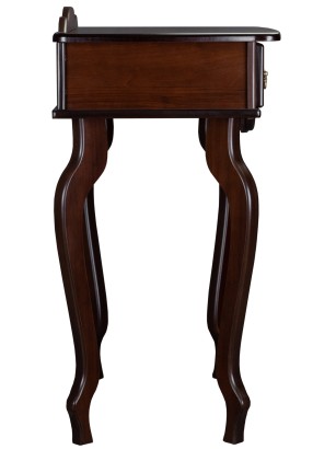 Консоль Берже 21 (86х80х46) в классическом стиле, темно-коричневый