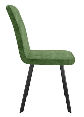 Стул DikLine 208 AN9 зеленый, ножки черные