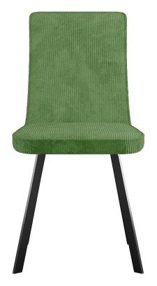Стул DikLine 208 AN9 зеленый, ножки черные