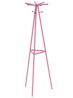 Вешалка напольная Галилео 217 (172,5х52,5х56,5) в стиле техно, розовый, шимо