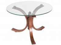 Стол журнальный Лорд (48х70х70) в классическом стиле, средне-коричневый Стол журнальный Лорд (48х70х70) в классическом стиле, средне-коричневый