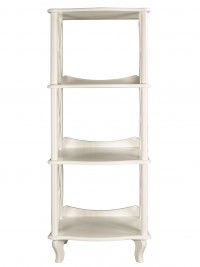 Этажерка-стеллаж Джульетта 3 уровня, Л (131х50х40,4) в классическом стиле, дуб шампань Этажерка-стеллаж Джульетта 3 уровня, Л (131х50х40,4) в классическом стиле, дуб шампань