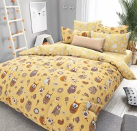 Комплект постельного белья КПБ Детский Поплин DL-29 Совята арт. 28329-1 DL-29