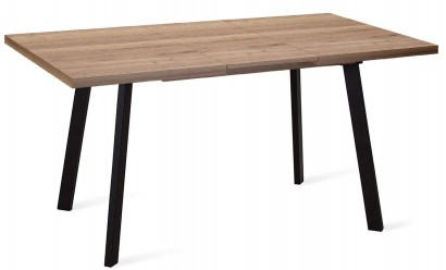 Стол Dikline HB140 Дуб Галифакс (ЛДСП EGGER)/опоры черные