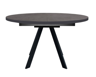 Стол DikLine RD120 хромикс бронза/ опоры черные