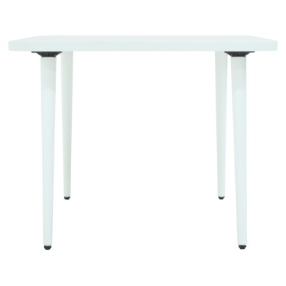 Стол журнальный Оникс 3 (46х60х60) в классическом стиле, белый, велюр