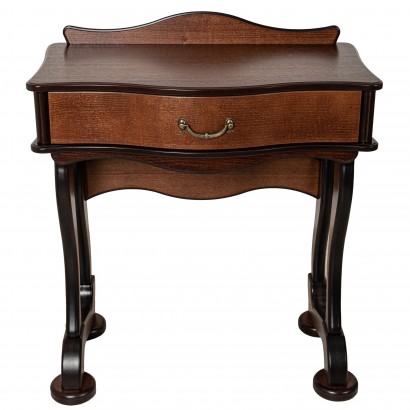 Стол туалетный Джульетта Л (86х75х42) в классическом стиле, орех