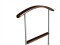 Вешалка костюмная Верис 1 (106,5х46х23) в стиле техно, металлик, средне-коричневый
